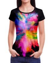 Camiseta tie dye Feminina Blusa Roupas Camisa Tai dai Est 25