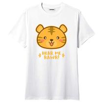 Camiseta Tigre Desenho Fofo Tumblr