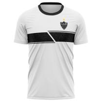 Camiseta Time Atlético Mineiro Didactic - Braziline Preto e Branco