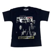 Camiseta Titãs Encontro Banda Rock Nacional Blusa Adulto Unissex Mr368 bm - Bandas