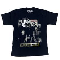 Camiseta Titãs Turnê Todos Mesmo Tempo Rock Nacional MR368 RC