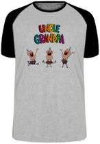 Camiseta Titio avô Blusa Plus Size extra grande adulto ou infantil