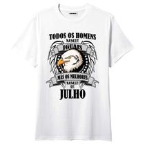 Camiseta Todos os Homens Nascem Iguais Julho - King of Print
