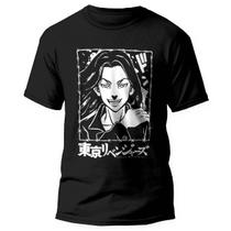 Camiseta Tokyo Revengers Baji Unissex Anime
