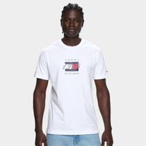 Camiseta Tommy Hilfige Linear Flag Graphic Masculina