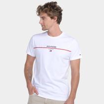 Camiseta Tommy Hilfiger Ab Hilfiger Stripe Masculina