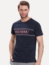 Camiseta Tommy Hilfiger Brand Love Chest Tee Azul Marinho Camiseta Tommy Hilfiger Brand Love Chest Tee Azul Marinho