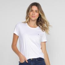 Camiseta Tommy Hilfiger Casual Feminina Camiseta Tommy Hilfiger Casual Feminina