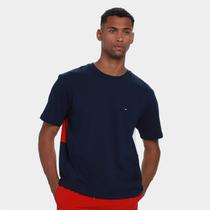 Camiseta Tommy Hilfiger Cn Flag Masculina Camiseta Tommy Hilfiger Cn Flag Masculina
