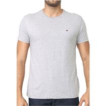 Camiseta Tommy Hilfiger Essential Cotton Tee Cinza