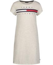 Camiseta Tommy Hilfiger Girls Relaxed Fit 6X Oat Heather