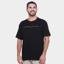 Camiseta Tommy Hilfiger Gold LNR Logo Masculina