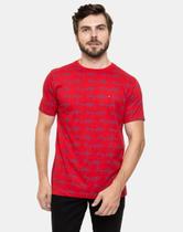 Camiseta Tommy Hilfiger Lettering Print Vermelha - Cor Vermelho - Tamanho S/P Camiseta Tommy Hilfiger Lettering Print Vermelha - Cor Vermelho - Tamanho S/P