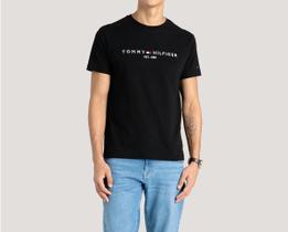 Camiseta Tommy Hilfiger Masculina Clássic Original Preta TAMANHO:GG