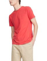 Camiseta Tommy Hilfiger masculina de manga curta com gola redonda para homens