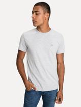 Camiseta Tommy Hilfiger Masculina Essential Cotton Cinza Mescla