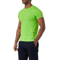 Camiseta tommy hilfiger masculina spaced off placement