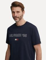 Camiseta Tommy Hilfiger Regular Masculina Essential '85 Azul Marinho