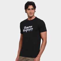 Camiseta Tommy Hilfiger Summer Text Graphic Masculina Camiseta Tommy Hilfiger Summer Text Graphic Masculina