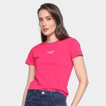 Camiseta Tommy Jeans Essential Logo Feminina