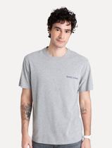 Camiseta Tommy Jeans Masculina Classic Linear Chest Cinza Mescla