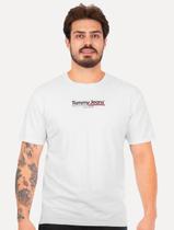 Camiseta Tommy Jeans Masculina Regular TJ RWB Flag Branca