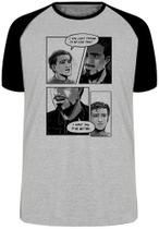 Camiseta Tony Stark Peter Parker Blusa Plus Size extra grande adulto ou infantil