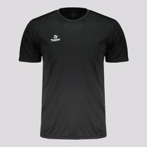 Camiseta Topper Classic Preta Camiseta Topper Classic Preta