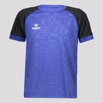 Camiseta Topper Funny Juvenil Azul