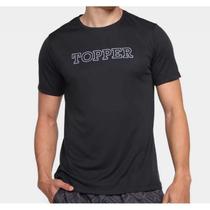 Camiseta Topper T-Shirt Stamp Logo Esportiva Academia Masculino Adulto - Ref 4321024