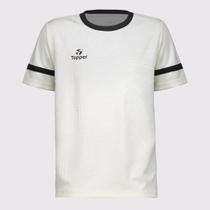 Camiseta Topper Thunder II Juvenil Off White Camiseta Topper Thunder II Juvenil Off White