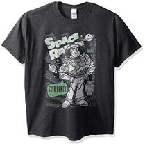 Camiseta Toy Story Buzz Lightyear, Charcoal Heather, XXL”