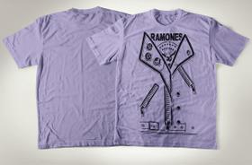 Camiseta Tradicional De Algodão Banda De Rock Ramones Punk