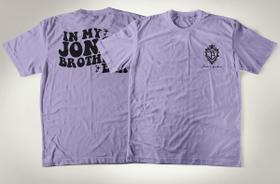 Camiseta Tradicional De Algodão Banda Jonas Brothers Pop