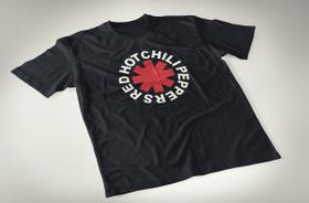 Camiseta Tradicional De Algodão Banda Red Hot Chili Peppers
