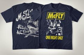 Camiseta Tradicional De Algodão De Pop Rock Banda McFly - Porto Stamp