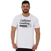 Camiseta Tradicional Manga Curta MXD Conceito Caffeine Loading