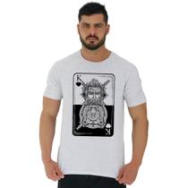 Camiseta Tradicional Manga Curta MXD Conceito Rei Lobo