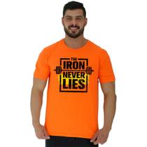 Camiseta Tradicional Manga Curta MXD Conceito The Iron Never Lies