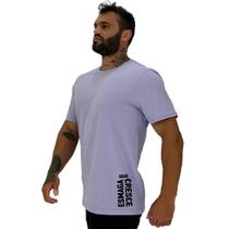 Camiseta Tradicional Masculina MXD Conceito Estampa Lateral Esmaga Que Cresce