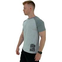 Camiseta Tradicional Masculina MXD Conceito Estampa Lateral Get Big Or Die Traing