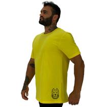 Camiseta Tradicional Masculina MXD Conceito Estampa Lateral Pitbull