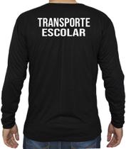 Camiseta Transporte Escolar Camisa Motorista Van Escola - DKING CREATIVE