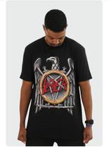 Camiseta trash metal Slayer - Águia Consulado do Rock