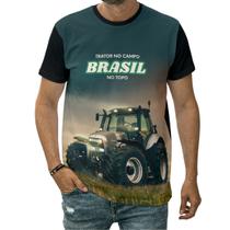 Camiseta Trator Máquina De Tração Veículo De Produção Campo
