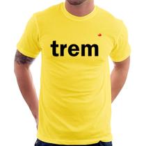 Camiseta Trem - Foca na Moda