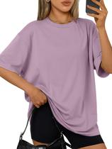 Camiseta Trendy Queen Oversized Plus Size Rosa Escuro 3XL Camiseta Trendy Queen Oversized Plus Size Rosa Escuro 3XL