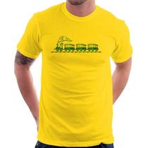 Camiseta Trenzinho Brinquedo - Foca na Moda