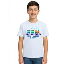 Camiseta Trenzinho Locomotiva Trem Personalizada Camiseta Trenzinho Locomotiva Trem Personalizada