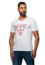 Camiseta Triangulo Tradicional Guess Branco